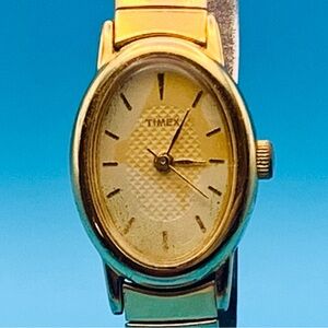 TIMEX Women’s Vintage 2003 Quartz Wristwatch Expandable Band Working New Battery